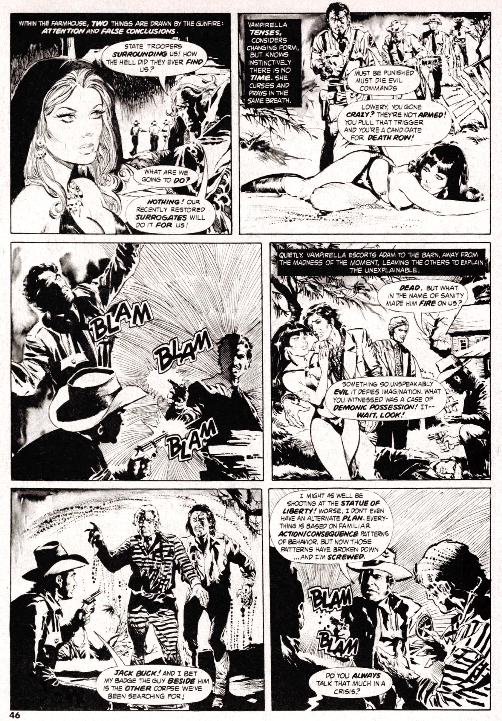 Read online Vampirella (1969) comic -  Issue #54 - 45