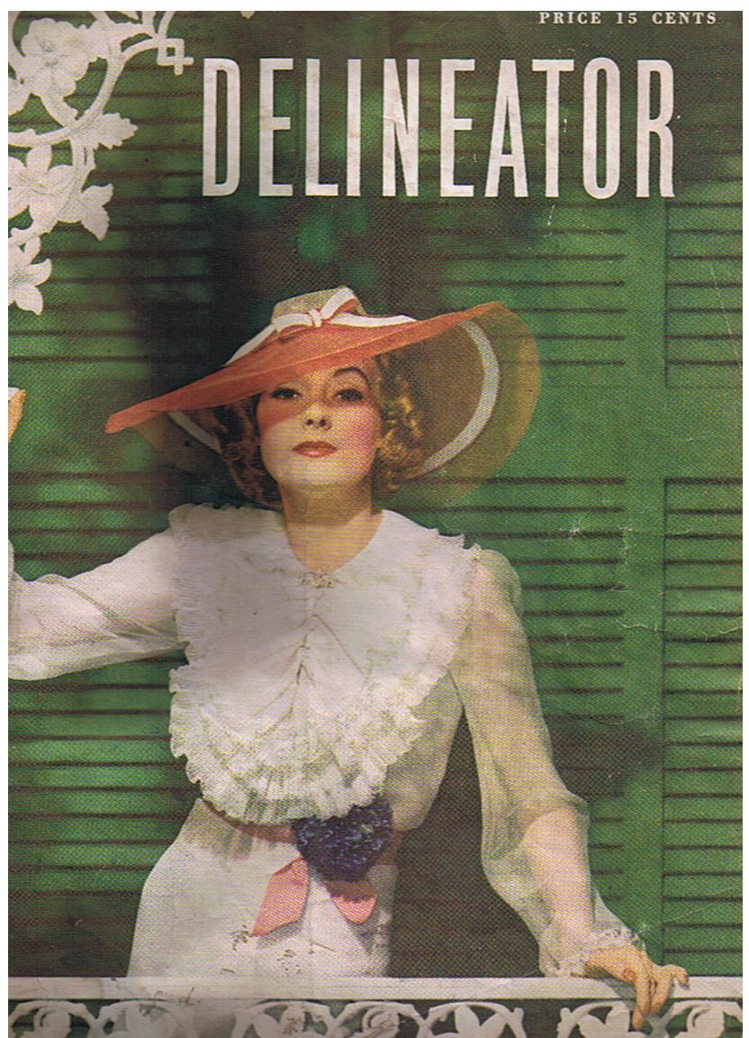 Flannery Crane Vintage Fashion Magazines Delineator
