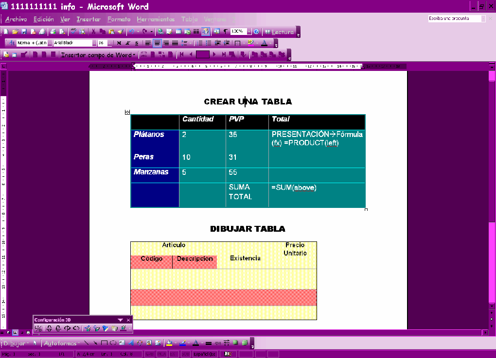 Para Que Sirve Una Tabla En Word Para Que Sirve Una Tabla En Word