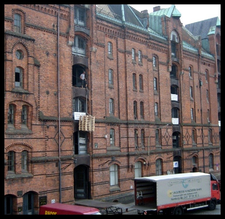 Dzielnica spichlerzy (Speicherstadt) w Hamburgu