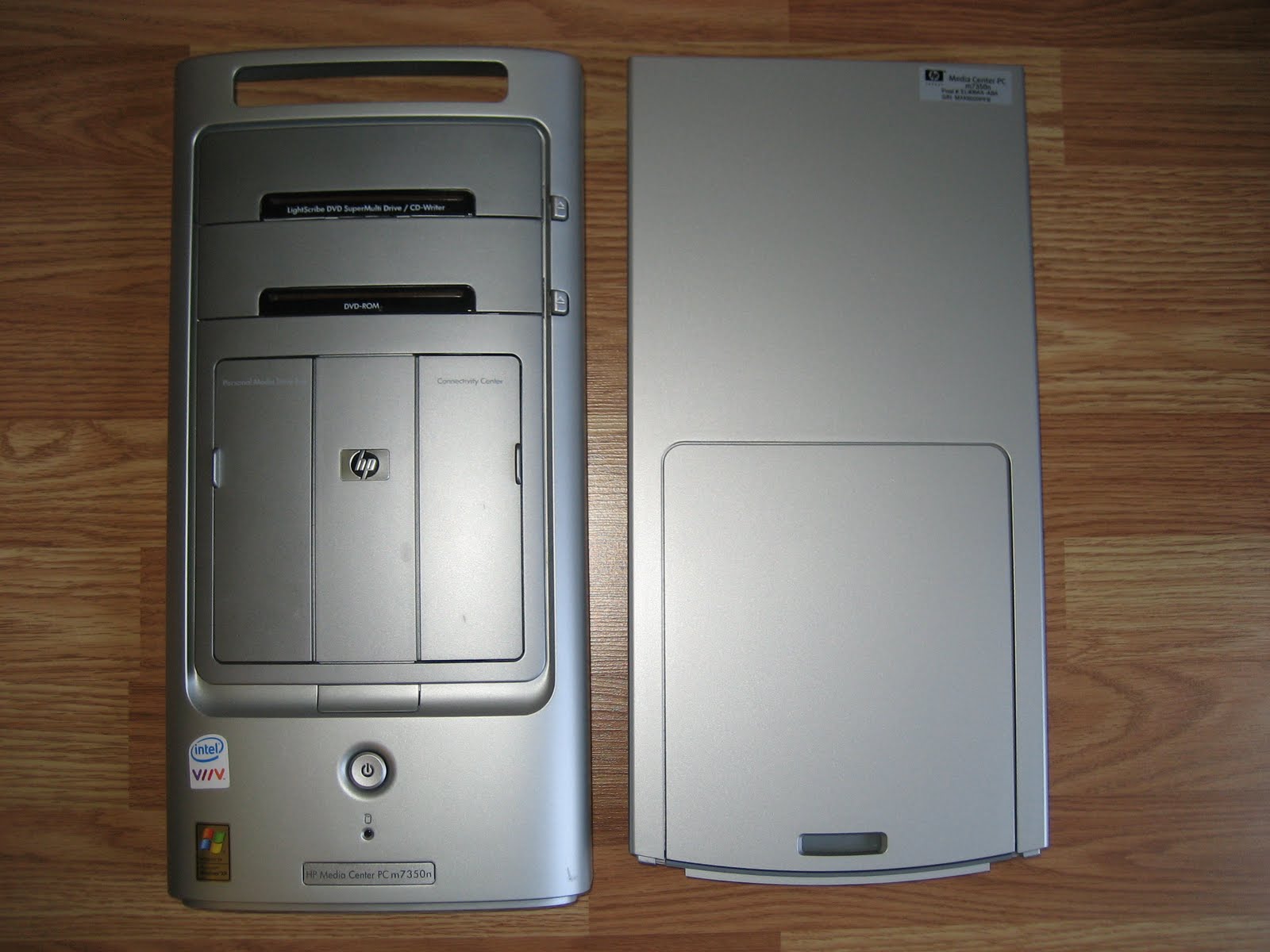 noboxtospeakof ( no box to speak of ) Front & Top Panels from HP Media