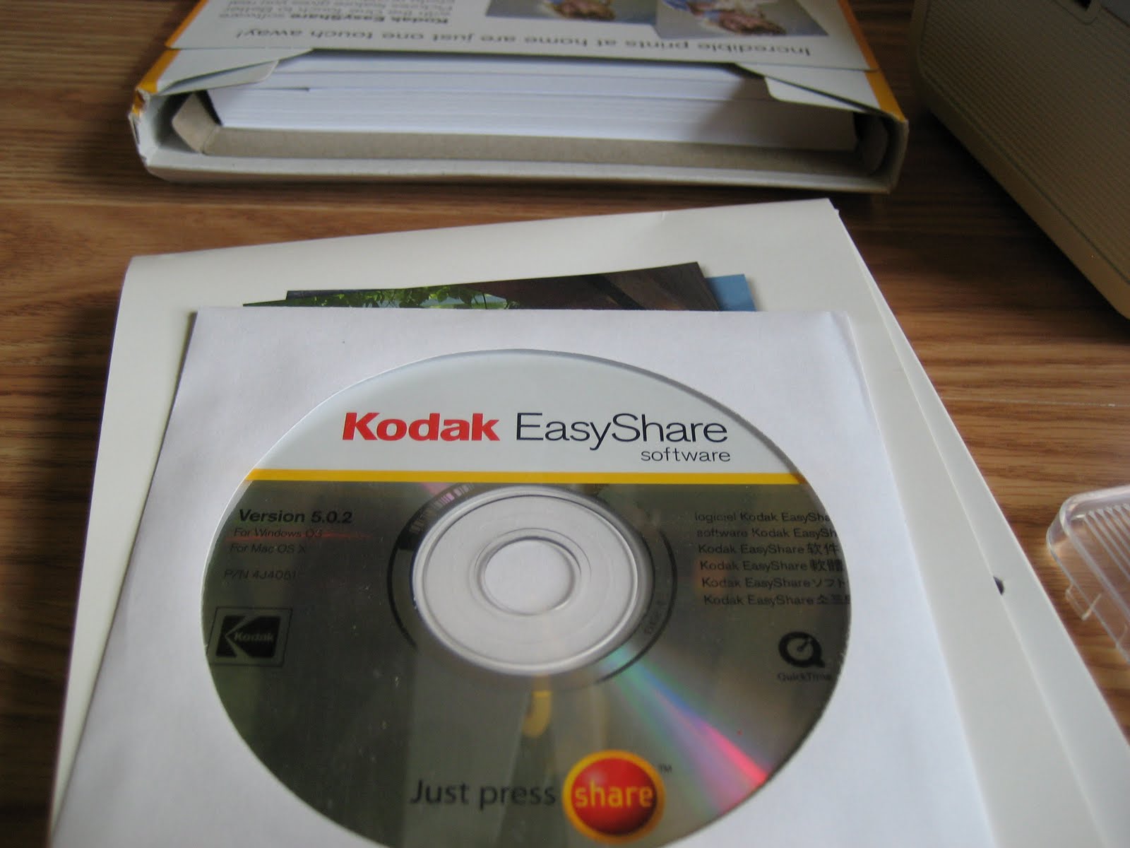 noboxtospeakof ( no box to speak of ) Kodak Easy Share Photo Printer 300