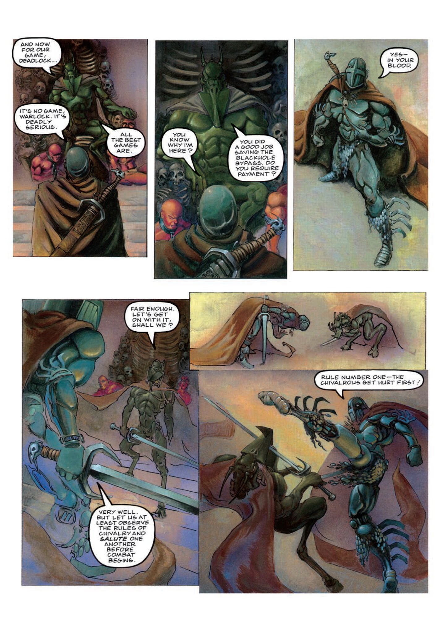 Read online The Complete Nemesis The Warlock comic -  Issue # TPB 3 - 209