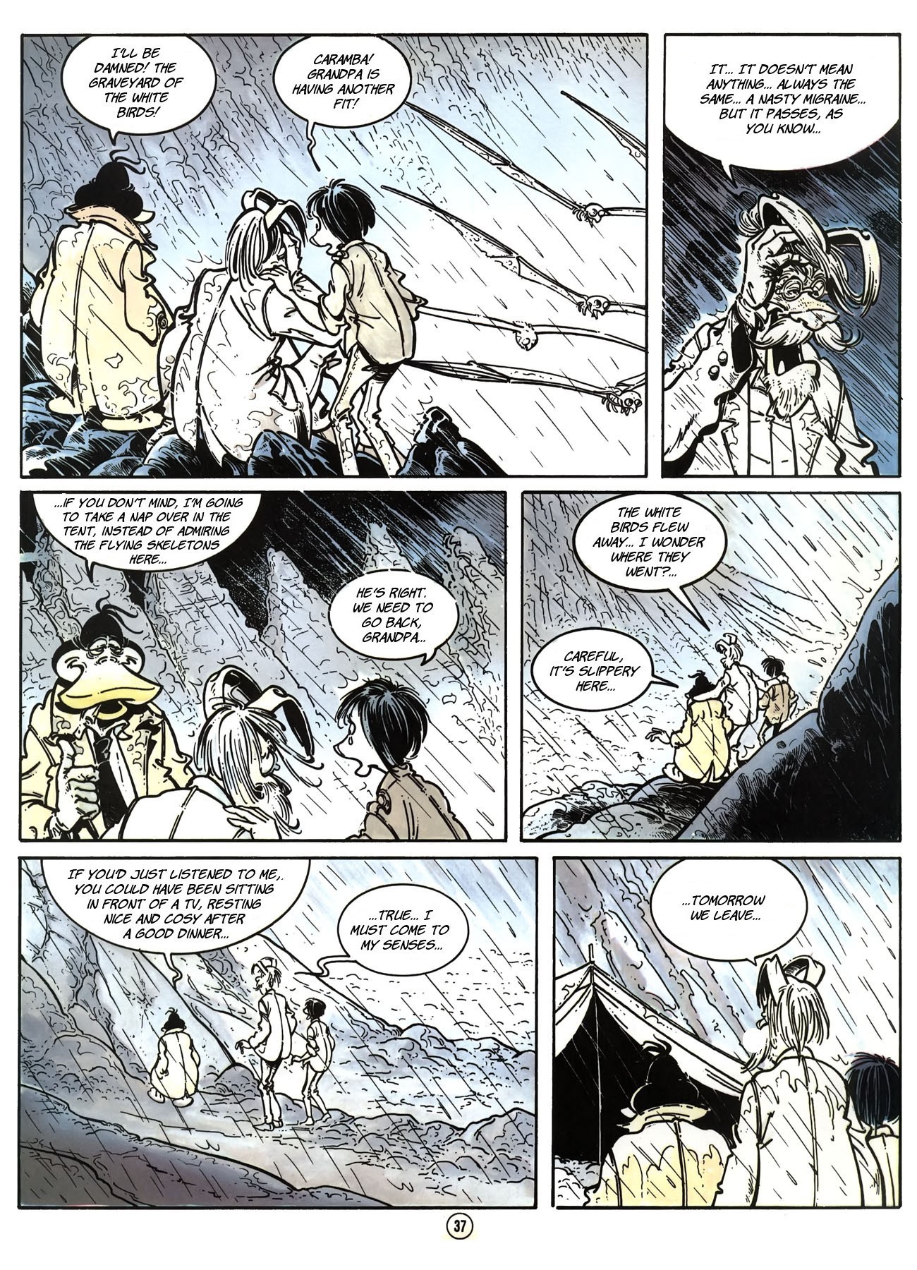 Read online Une enquête de l'inspecteur Canardo comic -  Issue #5 - 37