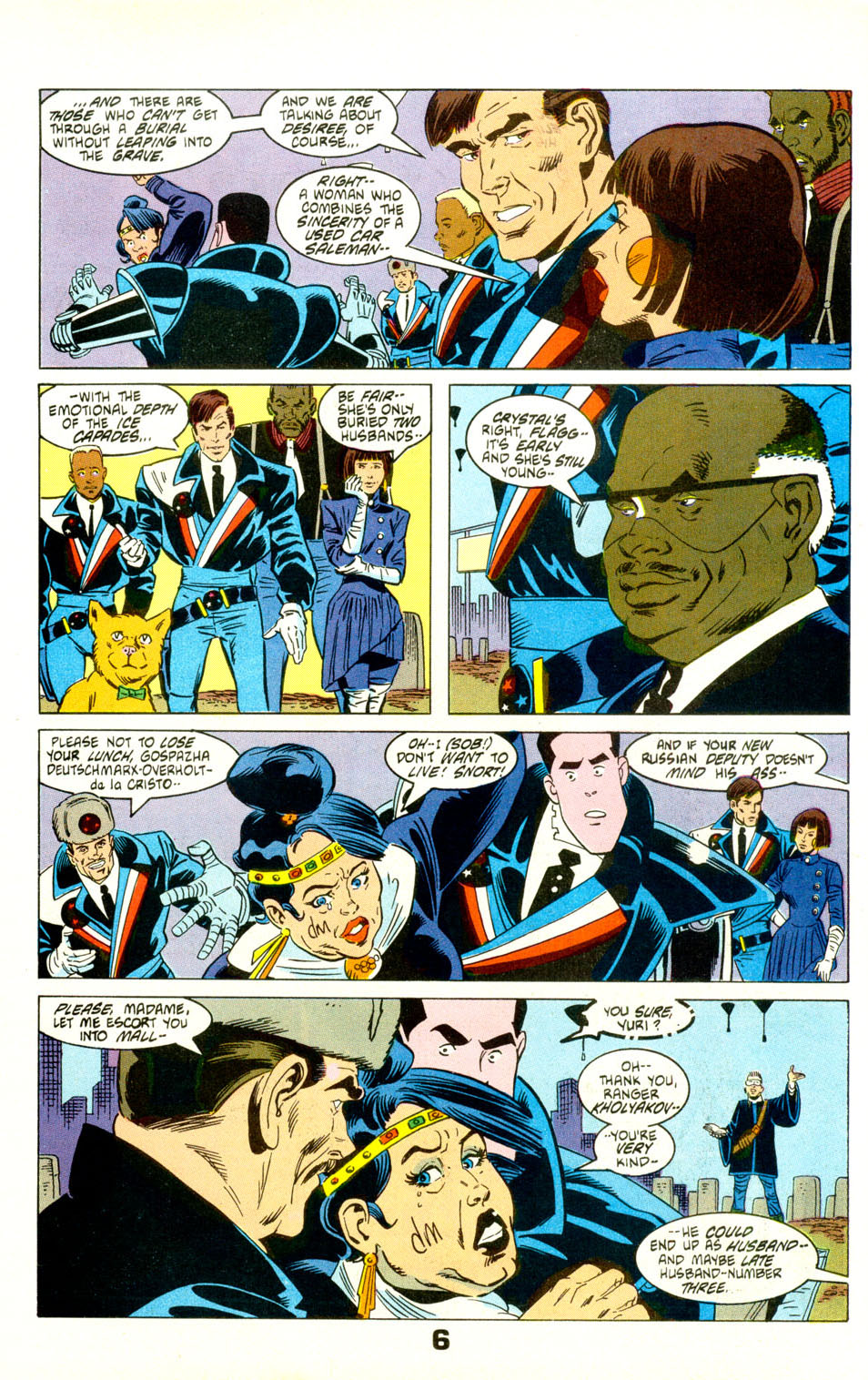 Read online American Flagg! comic -  Issue #28 - 8