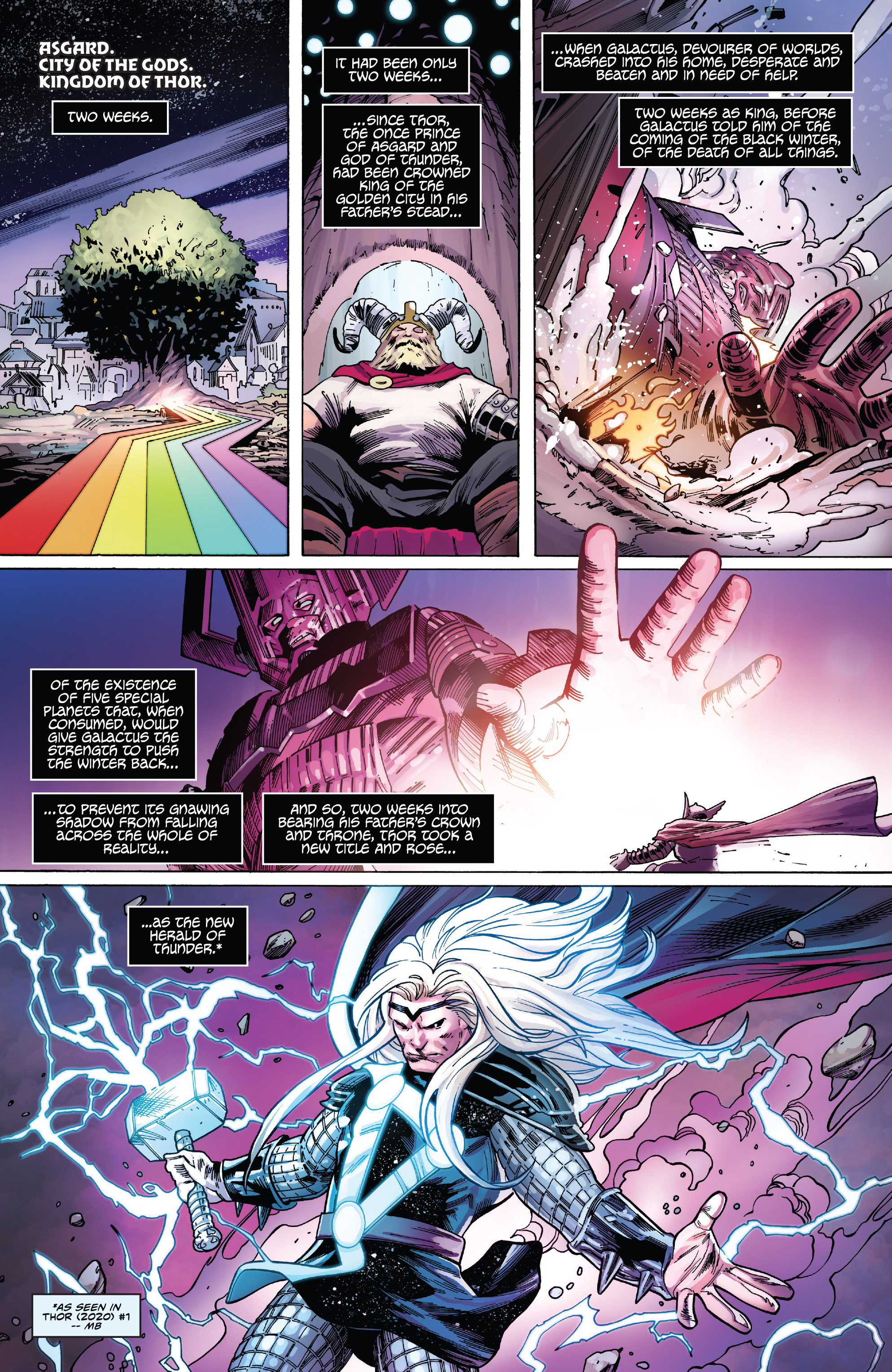 Read online Fortnite x Marvel - Nexus War comic -  Issue # Thor - 3