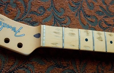 EGR's Relic Project Progresses to Neck ~ Stratocaster ... fender strat wiring mods 