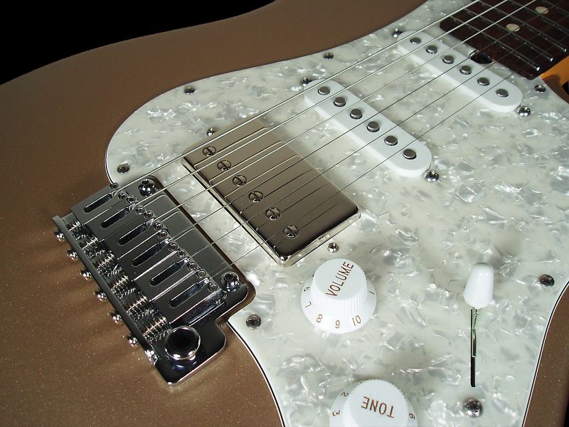Suhr Classic SSH Shoreline Gold ~ Stratocaster Guitar ... suhr wiring diagram 