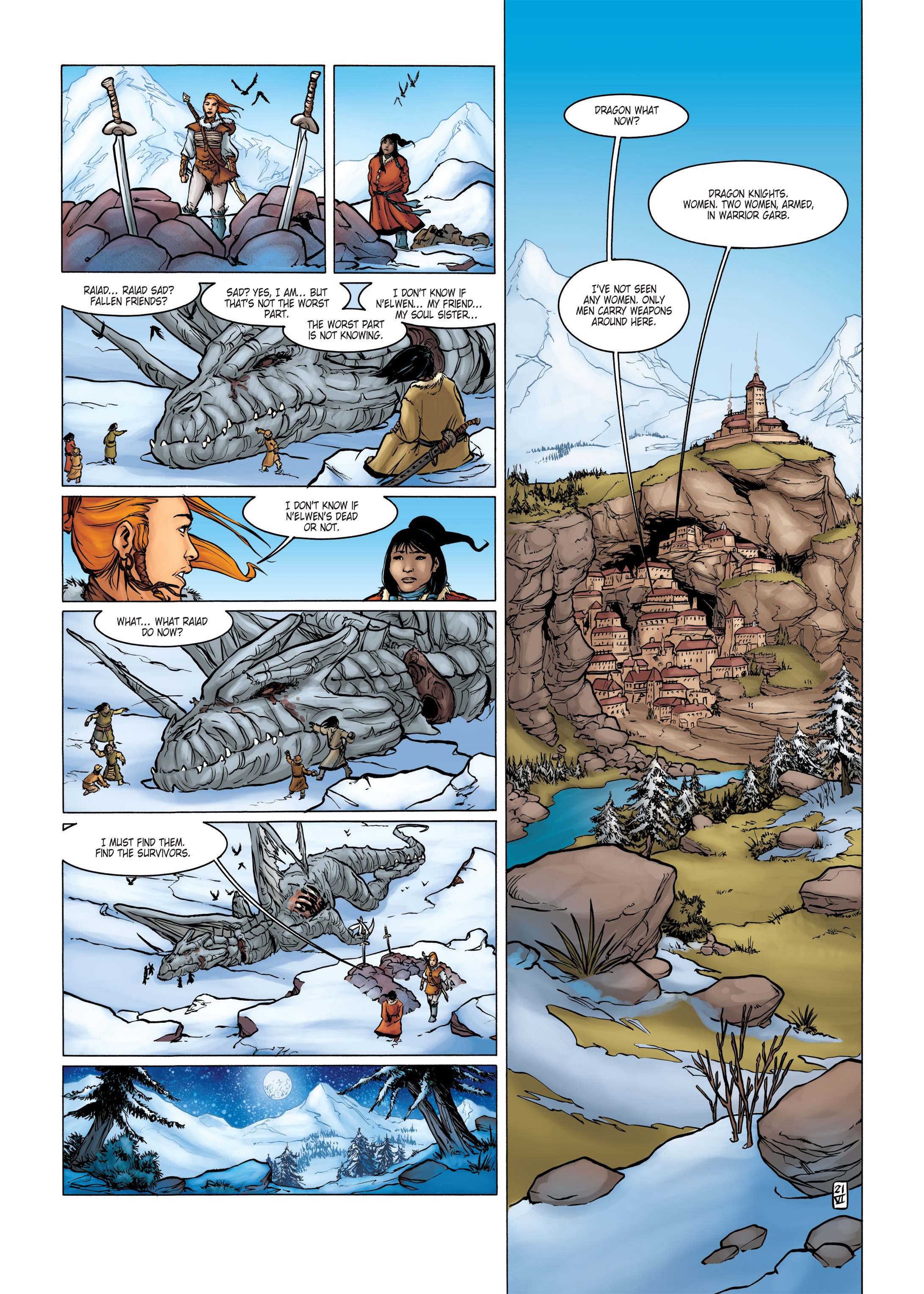 Read online Chronicles of the Dragon Knights comic -  Issue #6 - 23