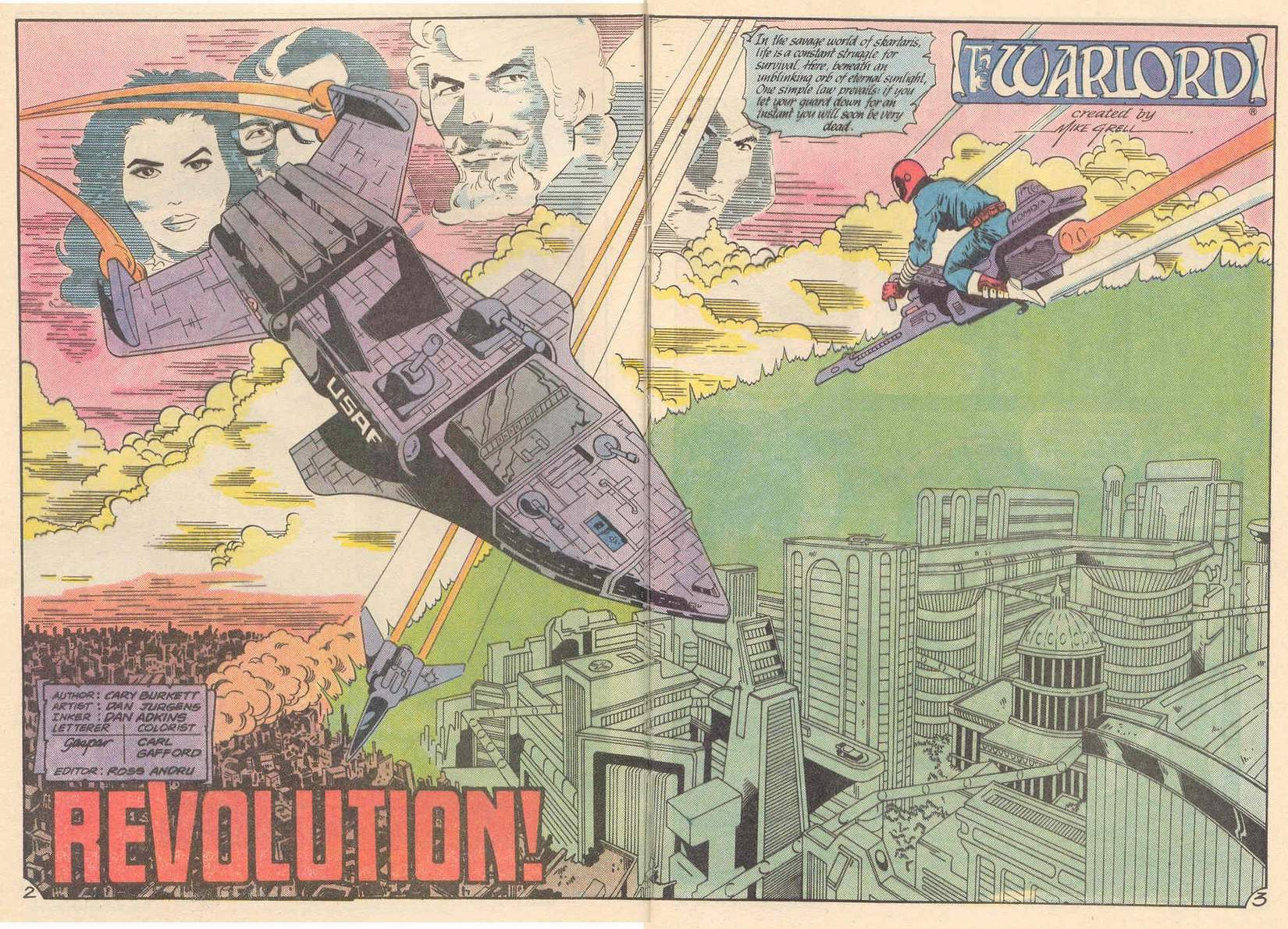 Read online Warlord (1976) comic -  Issue #82 - 3