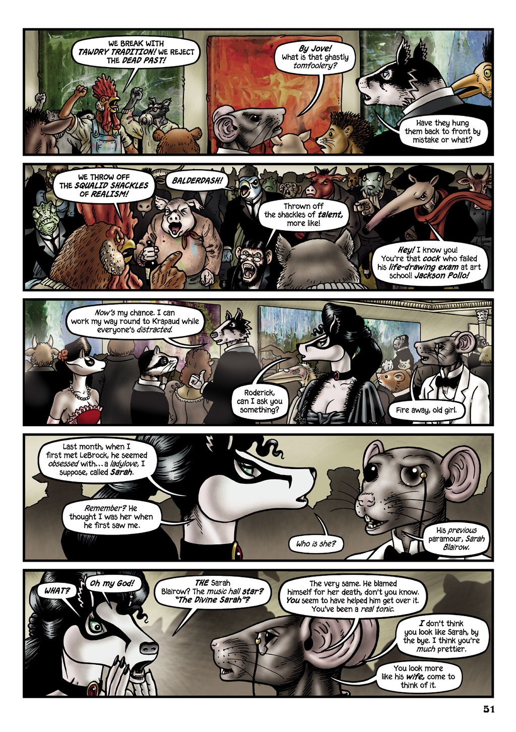 Read online Grandville Bête Noire comic -  Issue # TPB - 54