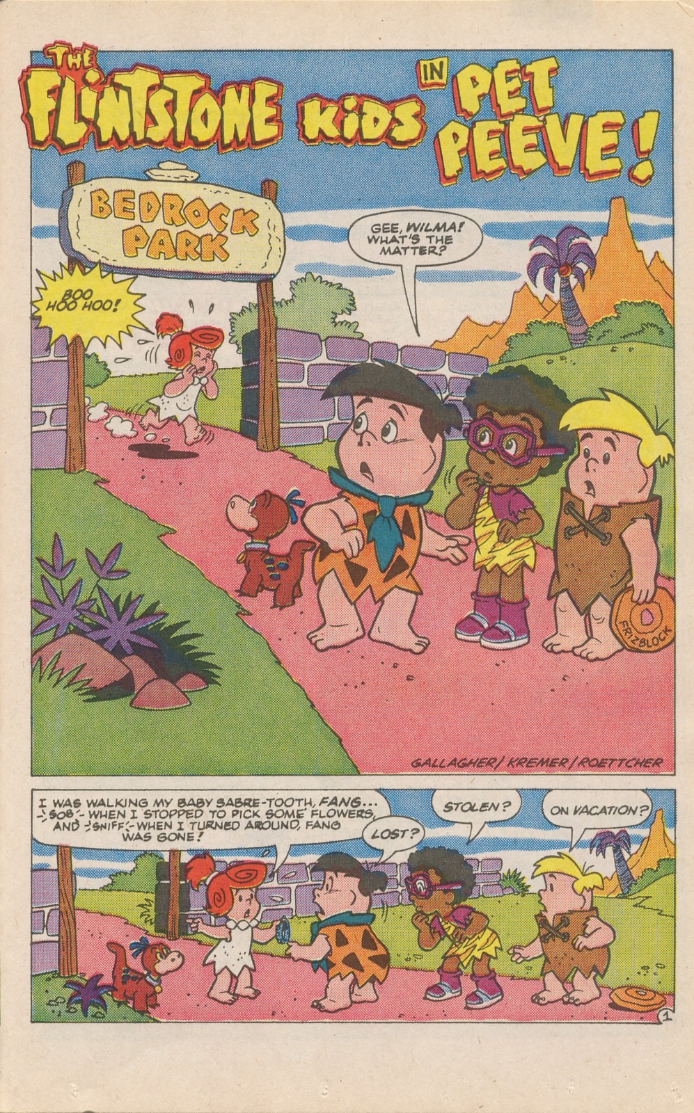 Read online The Flintstone Kids comic -  Issue #3 - 24