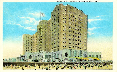  Borgata Hotel Atlantic City on Old Postcard Wednesday  Ambassador Hotel  Atlantic City  Nj