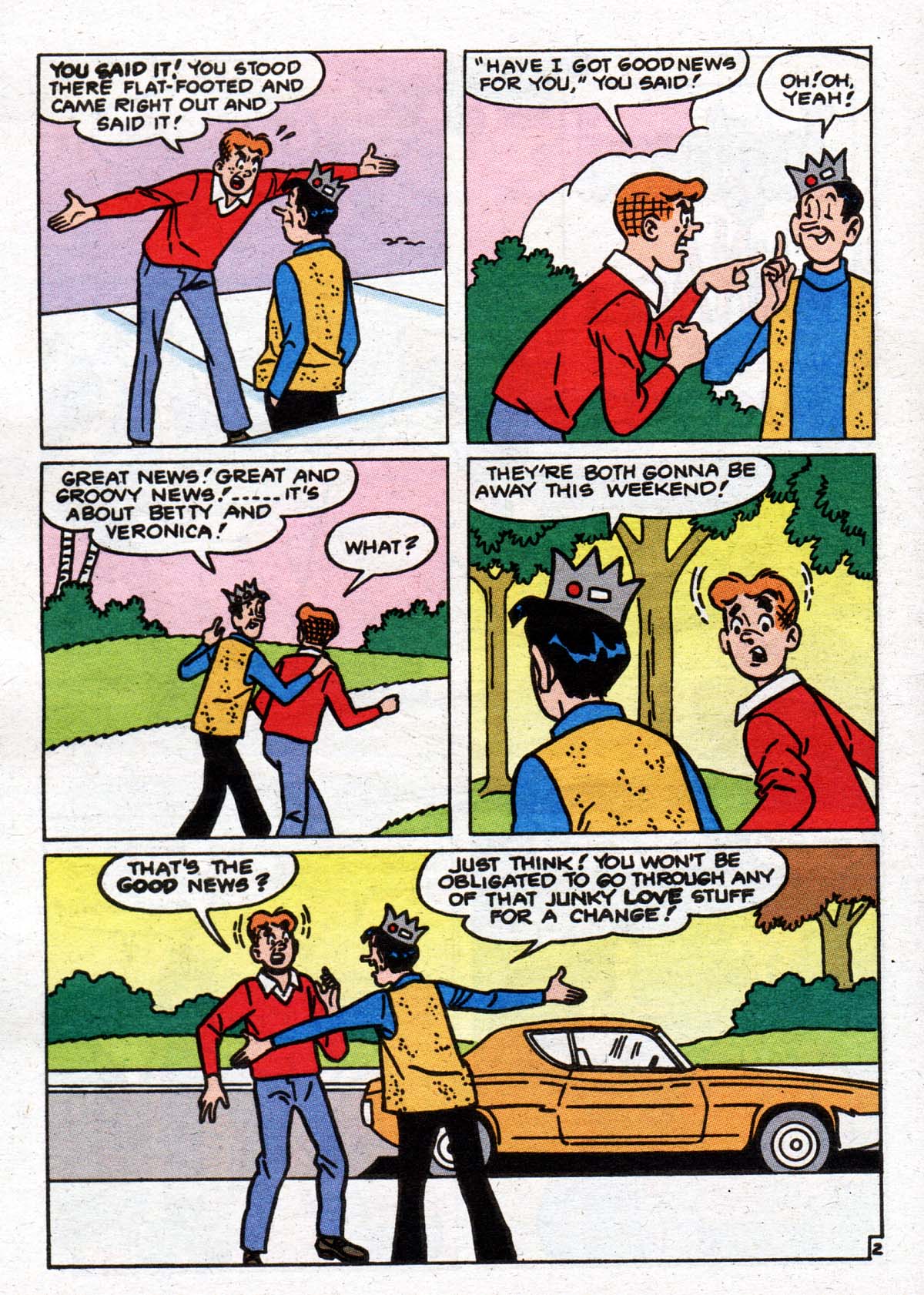 Read online Jughead's Double Digest Magazine comic -  Issue #88 - 164