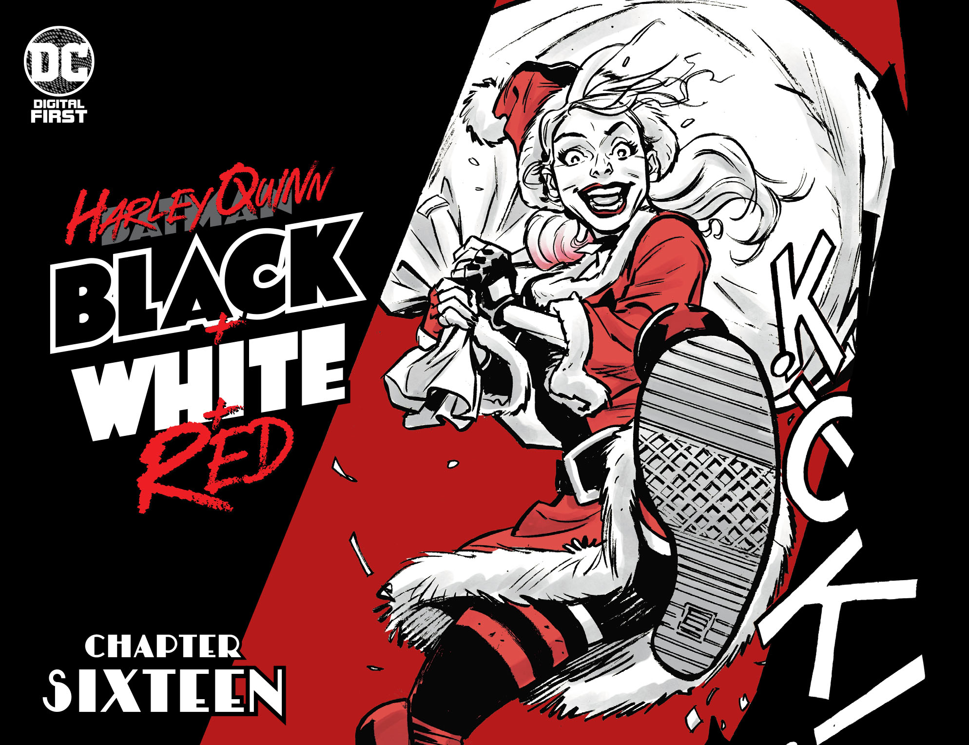 Read online Harley Quinn Black   White   Red comic -  Issue #16 - 1