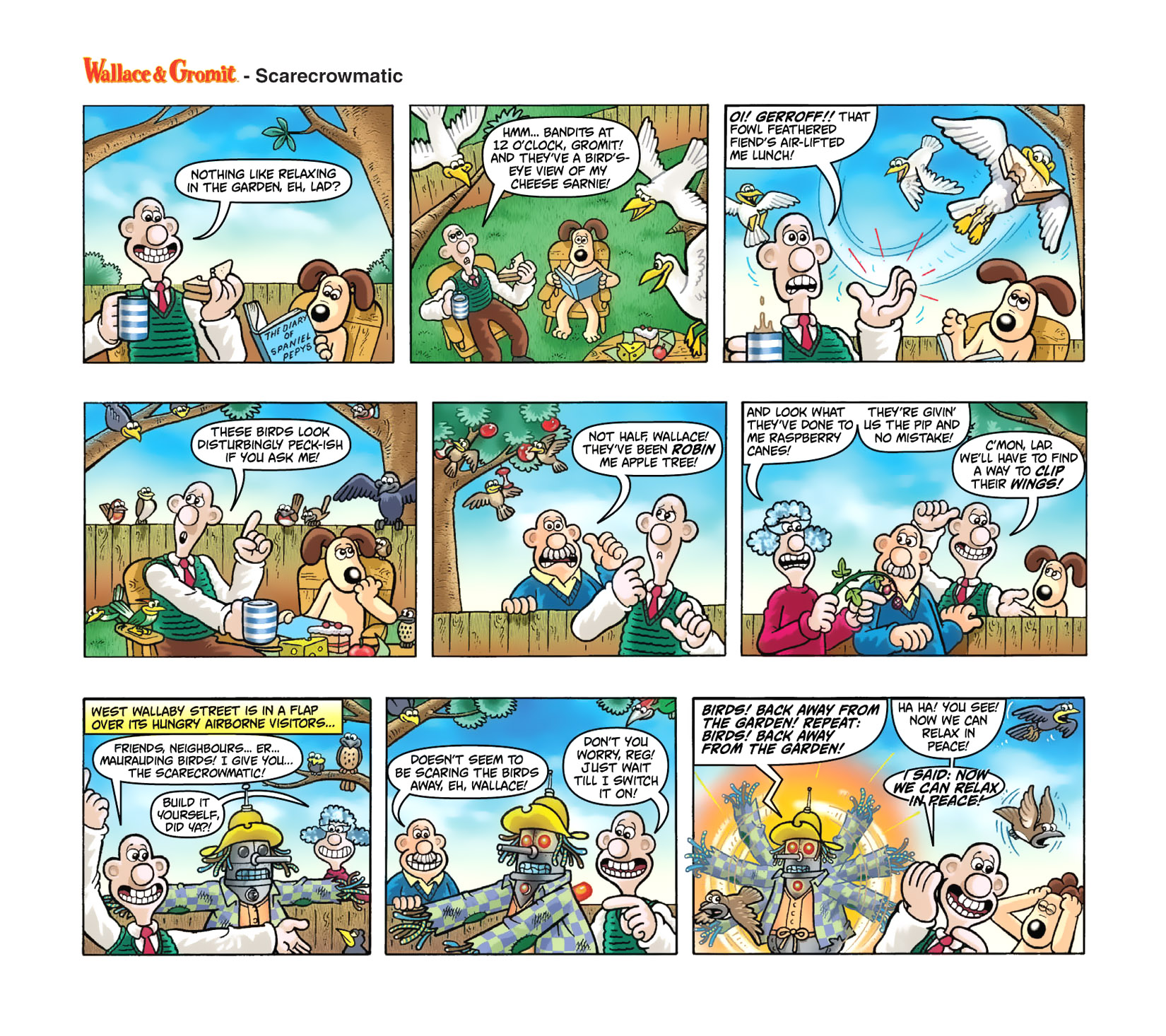 Read online Wallace & Gromit Dailies comic -  Issue #5 - 4