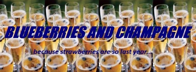 Blueberries and  Champagne