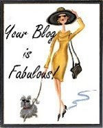 Wow, Melanie thinks my blog is fabulous!