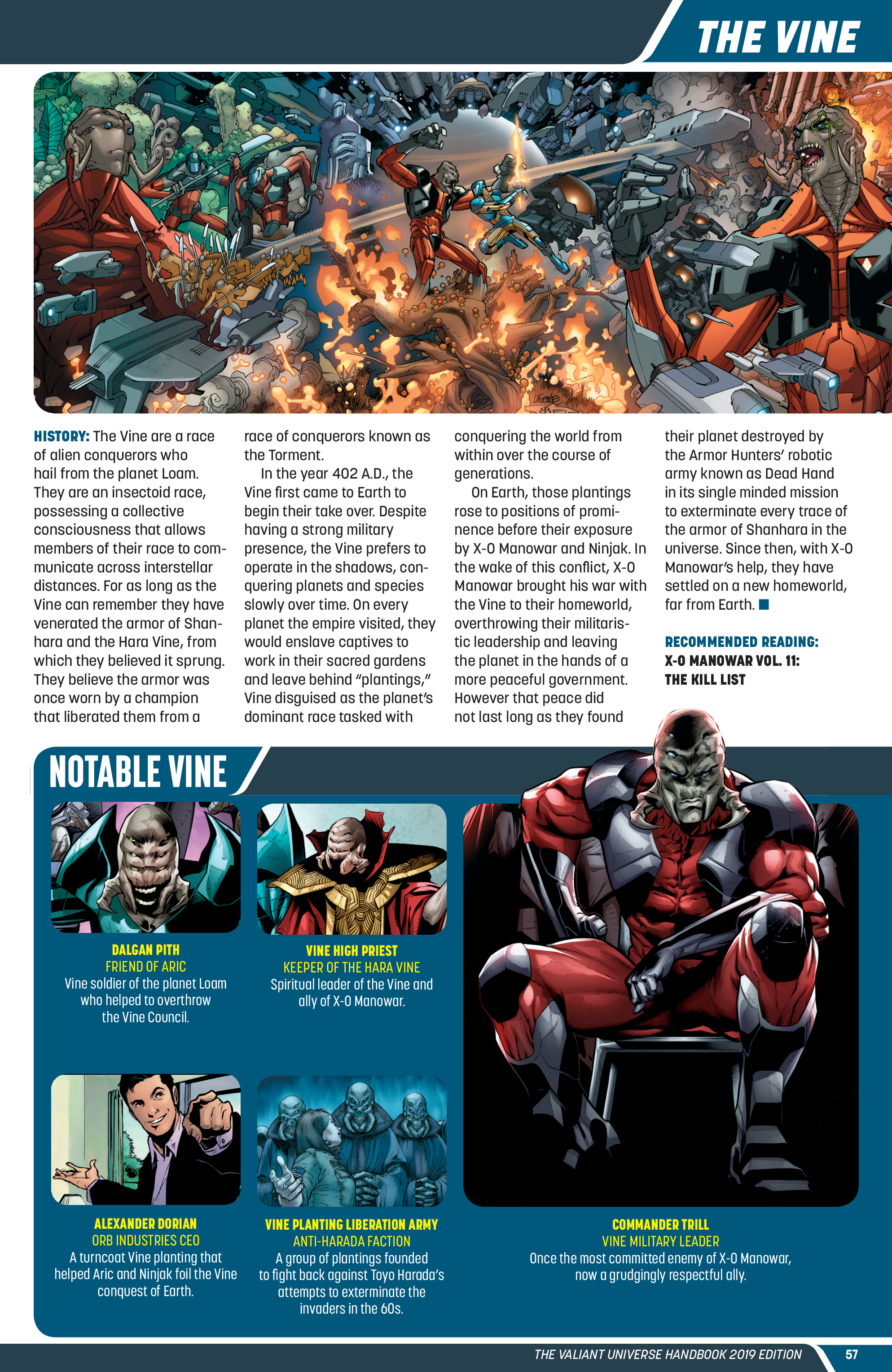 Read online Valiant Universe Handbook 2019 Edition comic -  Issue # Full - 58