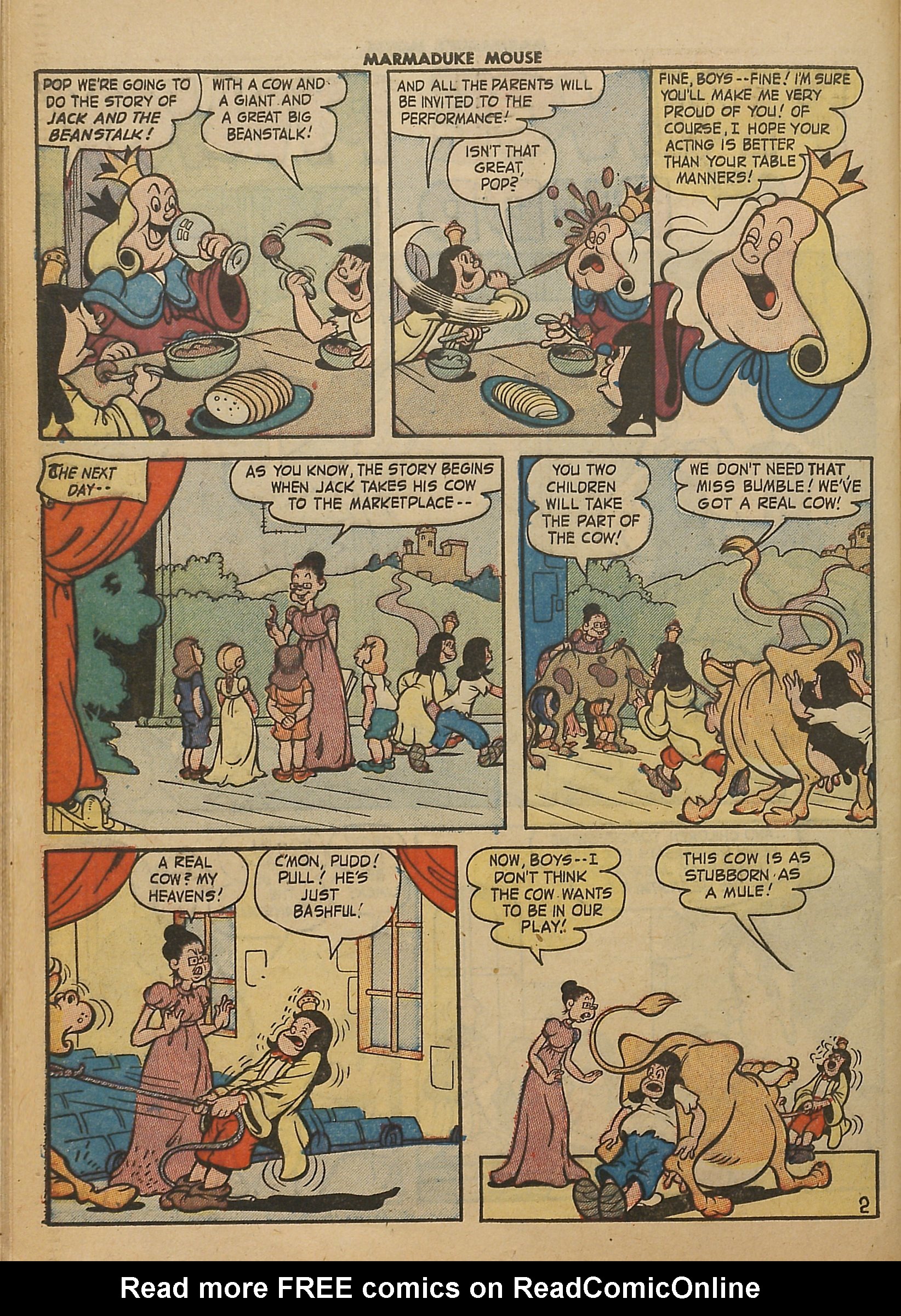 Read online Marmaduke Mouse comic -  Issue #37 - 28