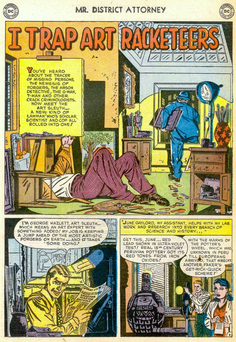 Read online Mr. District Attorney comic -  Issue #23 - 27
