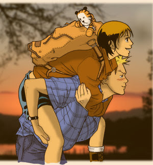Calvin And Hobbes Susie Porn - the happy hell hole: Calvin and Hobbes have grown up.