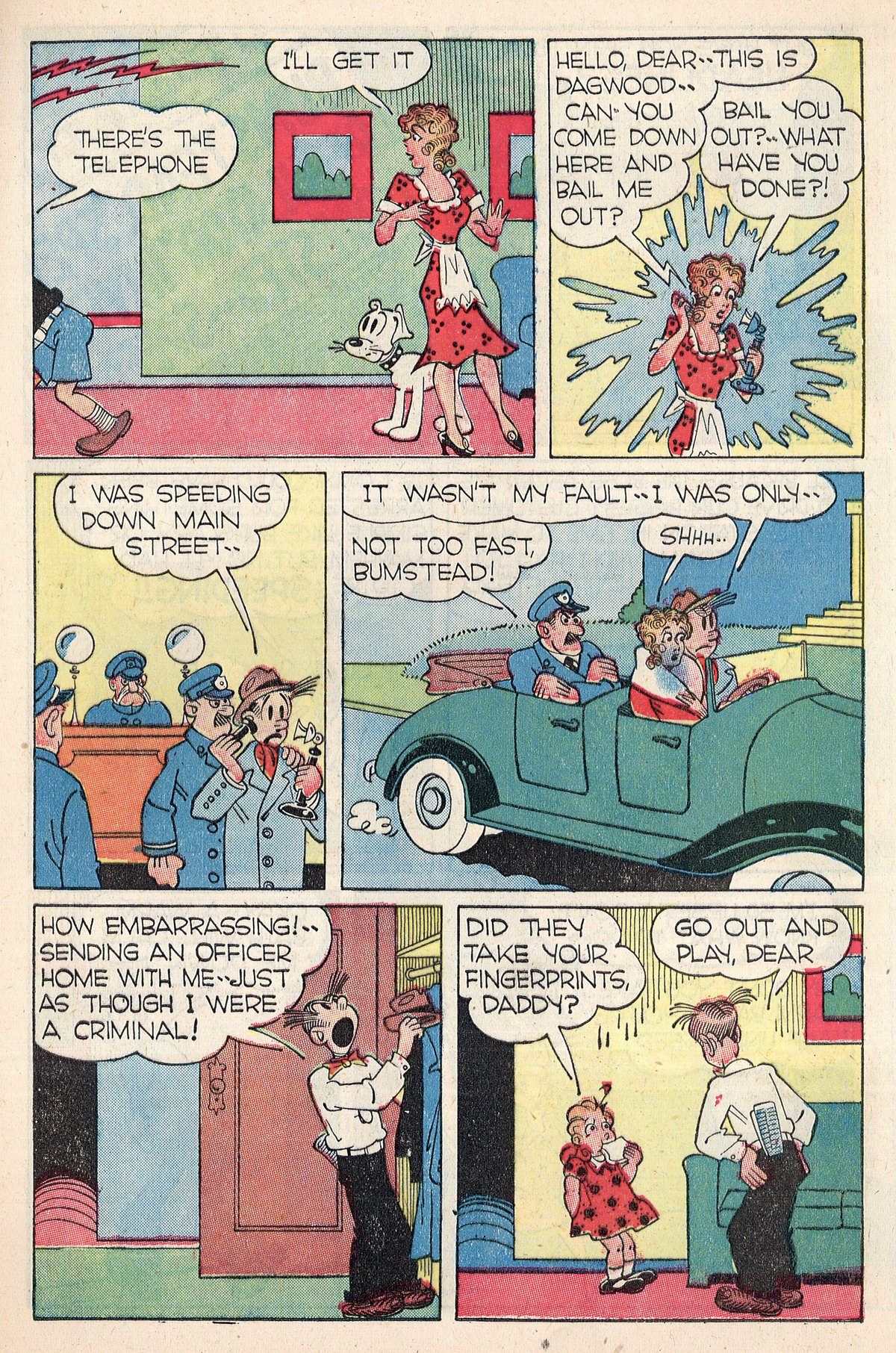 Read online Blondie Comics (1947) comic -  Issue #9 - 5