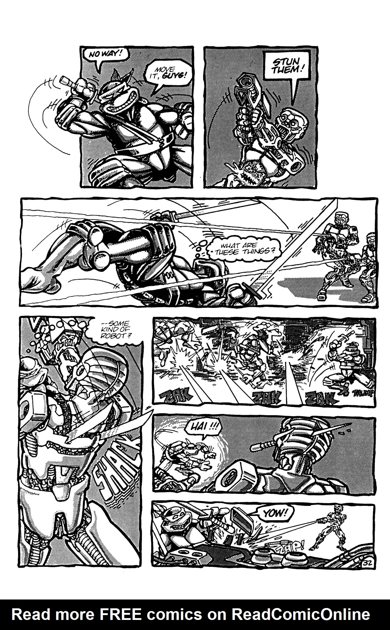 Teenage Mutant Ninja Turtles (1984) Issue #4 #4 - English 32