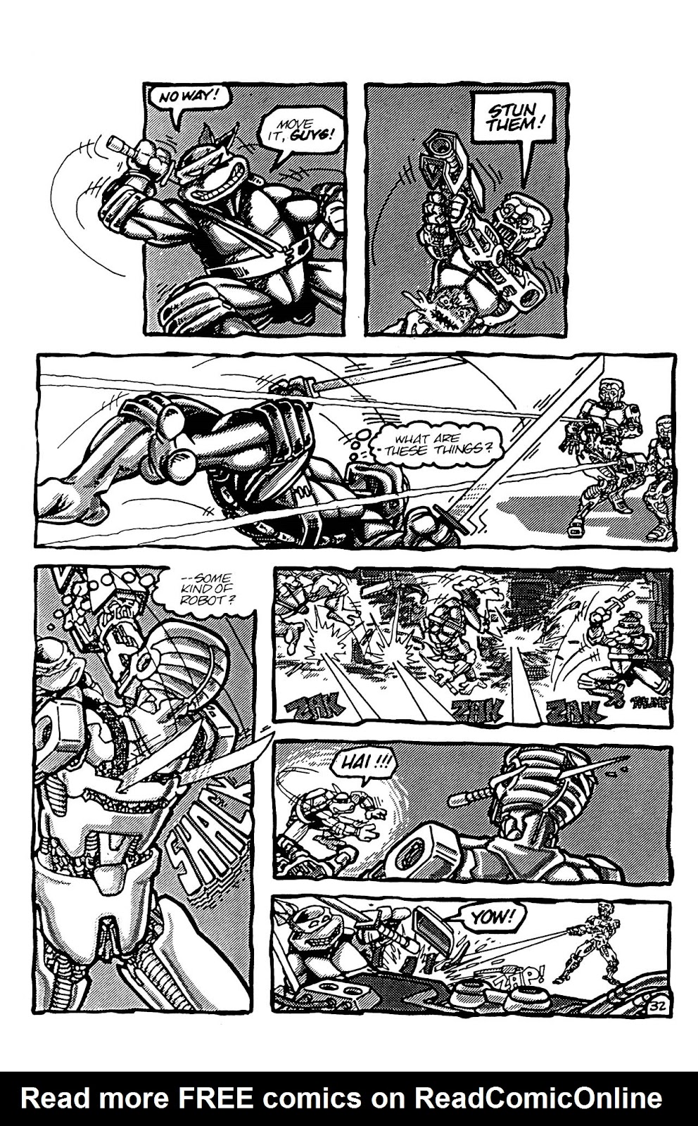 Teenage Mutant Ninja Turtles (1984) Issue #4 #4 - English 32