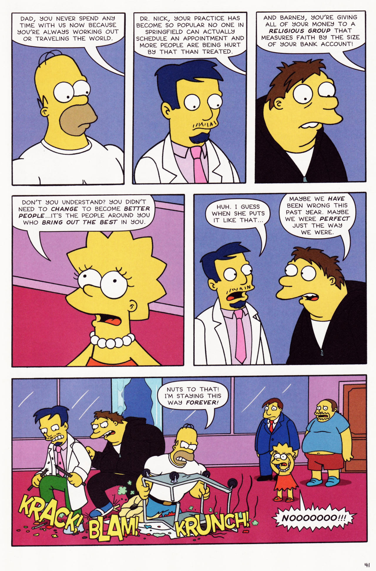 Read online The Simpsons Winter Wingding comic -  Issue #2 - 42