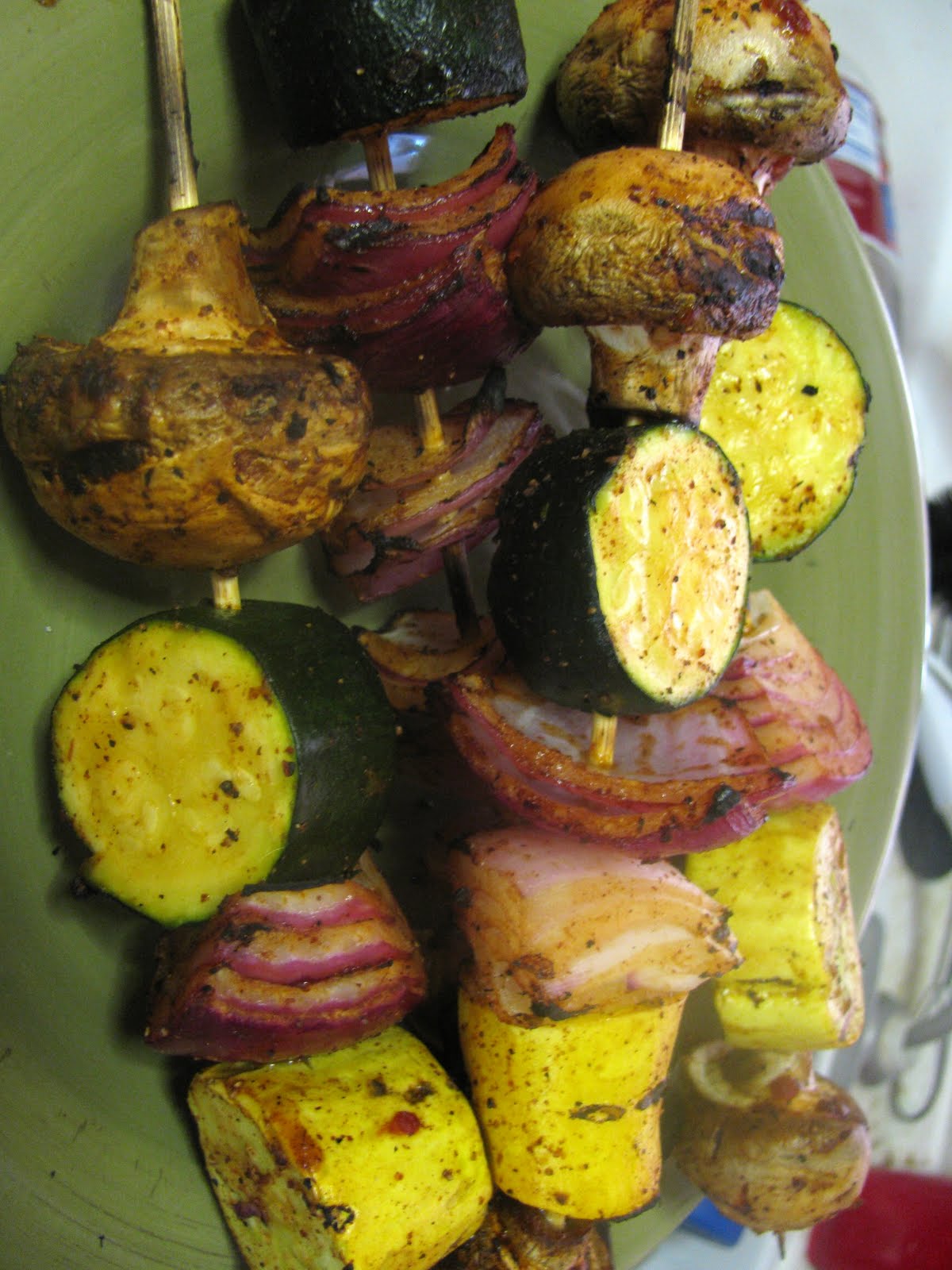 Norah's Menus and Recipes Vegetable Kabob Marinade
