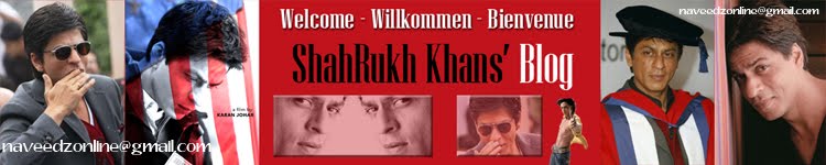 ::: Welcome To ShahRukh Khan News Blog (unofficial) :::