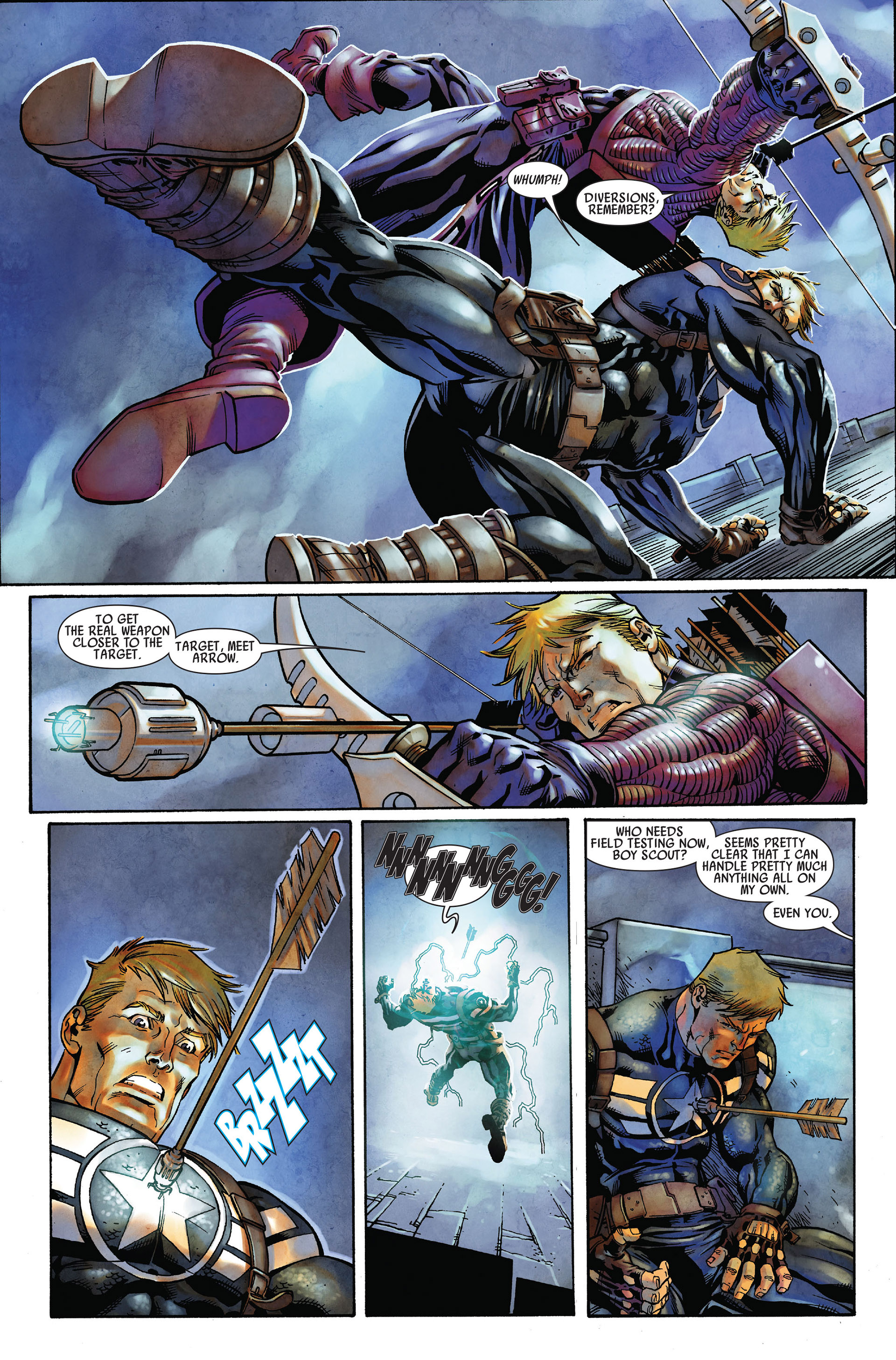 Read online Hawkeye: Blindspot comic -  Issue #2 - 17