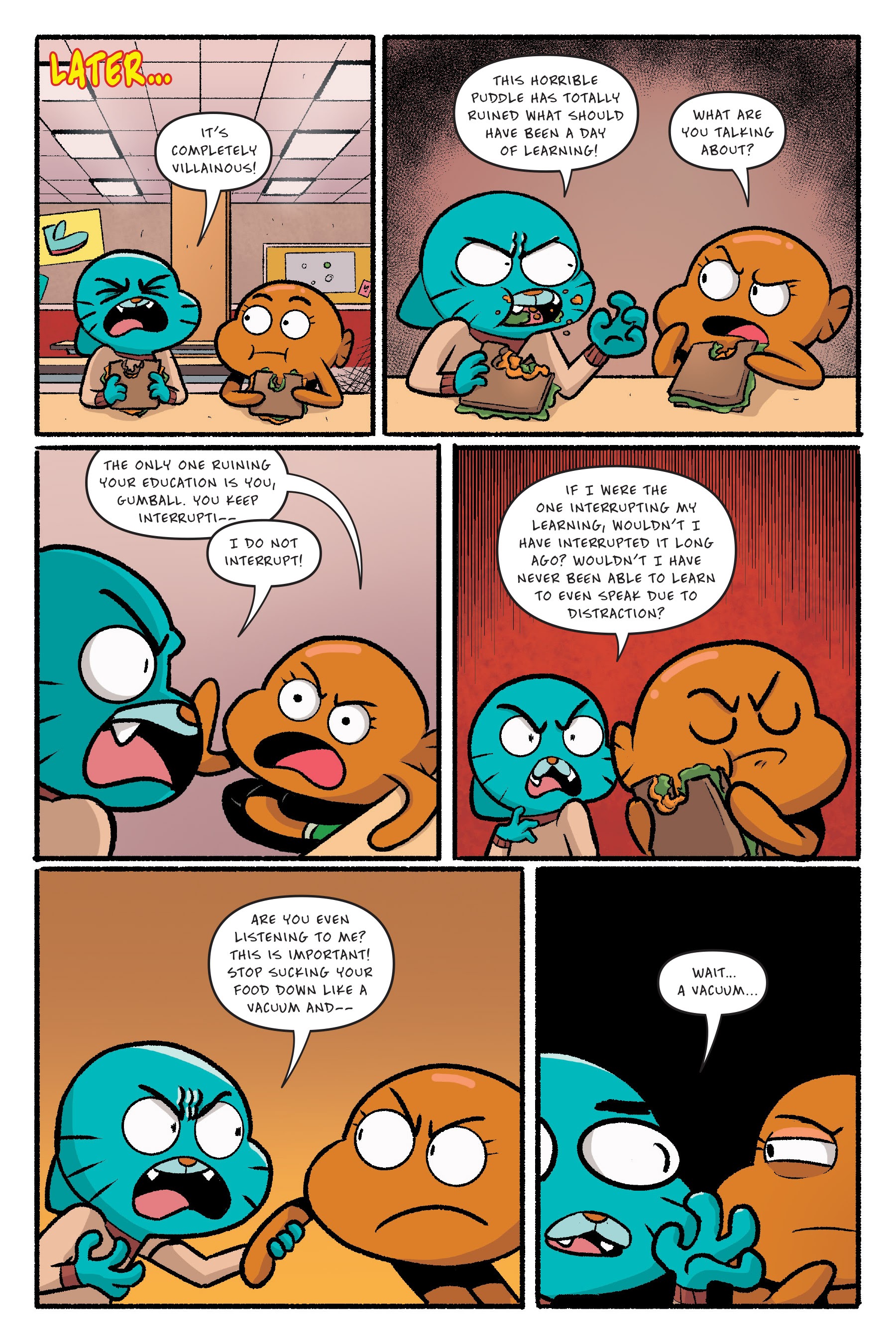 Read online The Amazing World of Gumball: The Storm comic -  Issue # TPB - 80