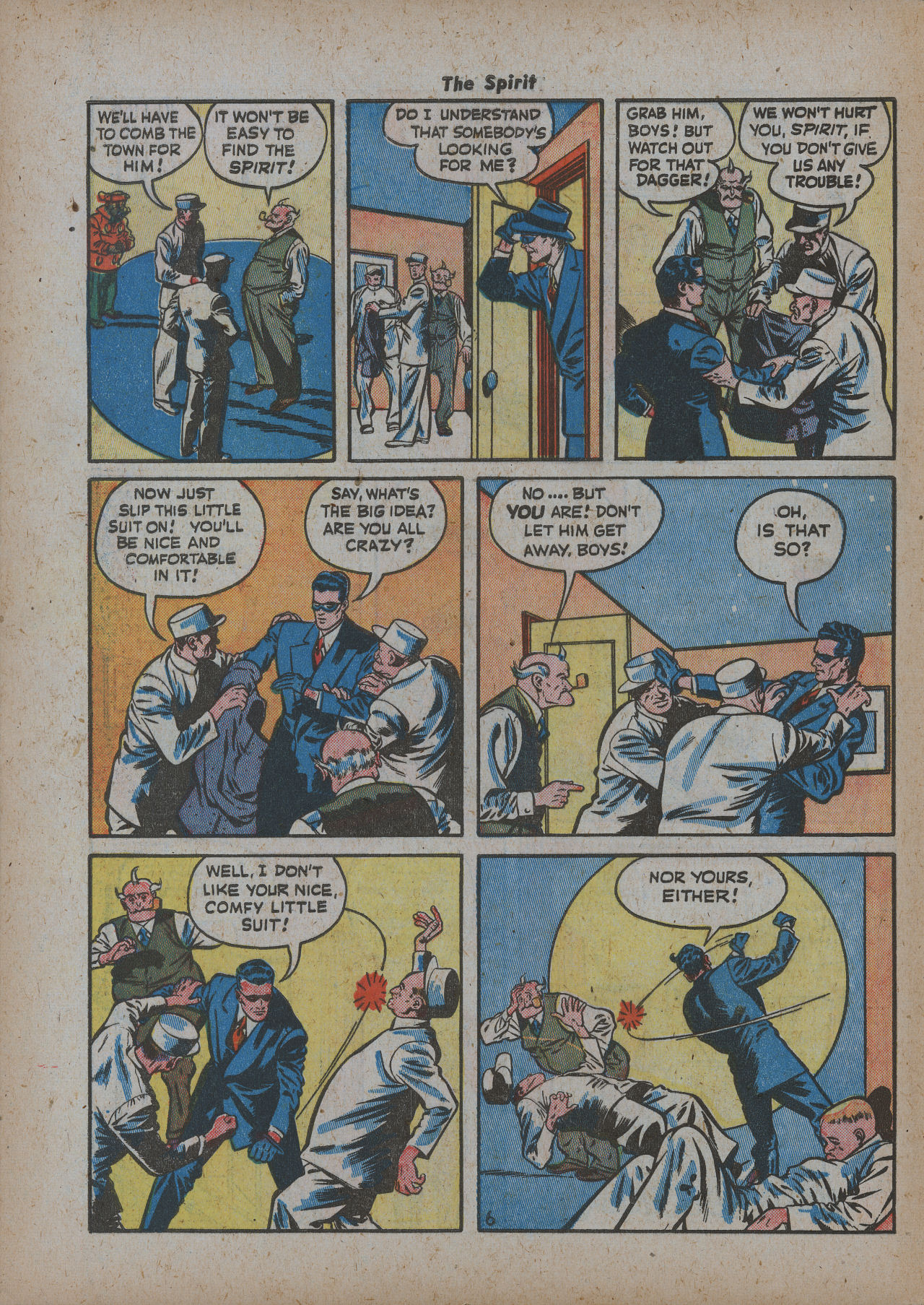 Read online The Spirit (1944) comic -  Issue #13 - 48