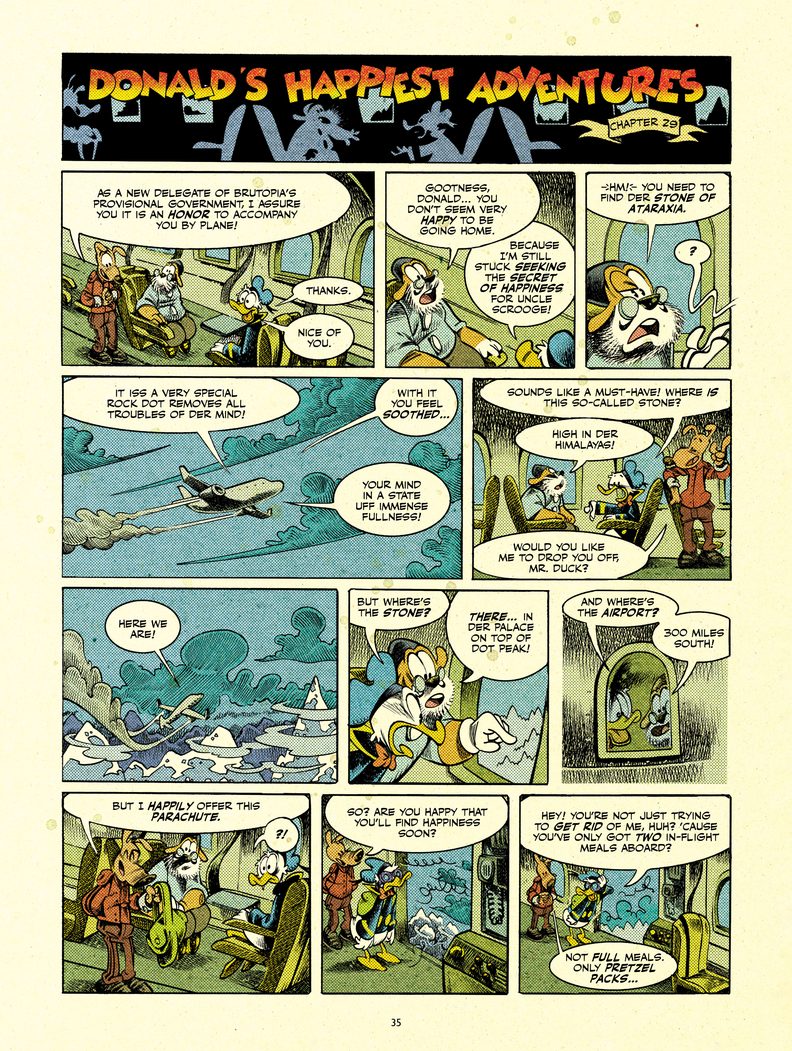 Read online Walt Disney's Donald Duck: Donald's Happiest Adventures comic -  Issue # Full - 35