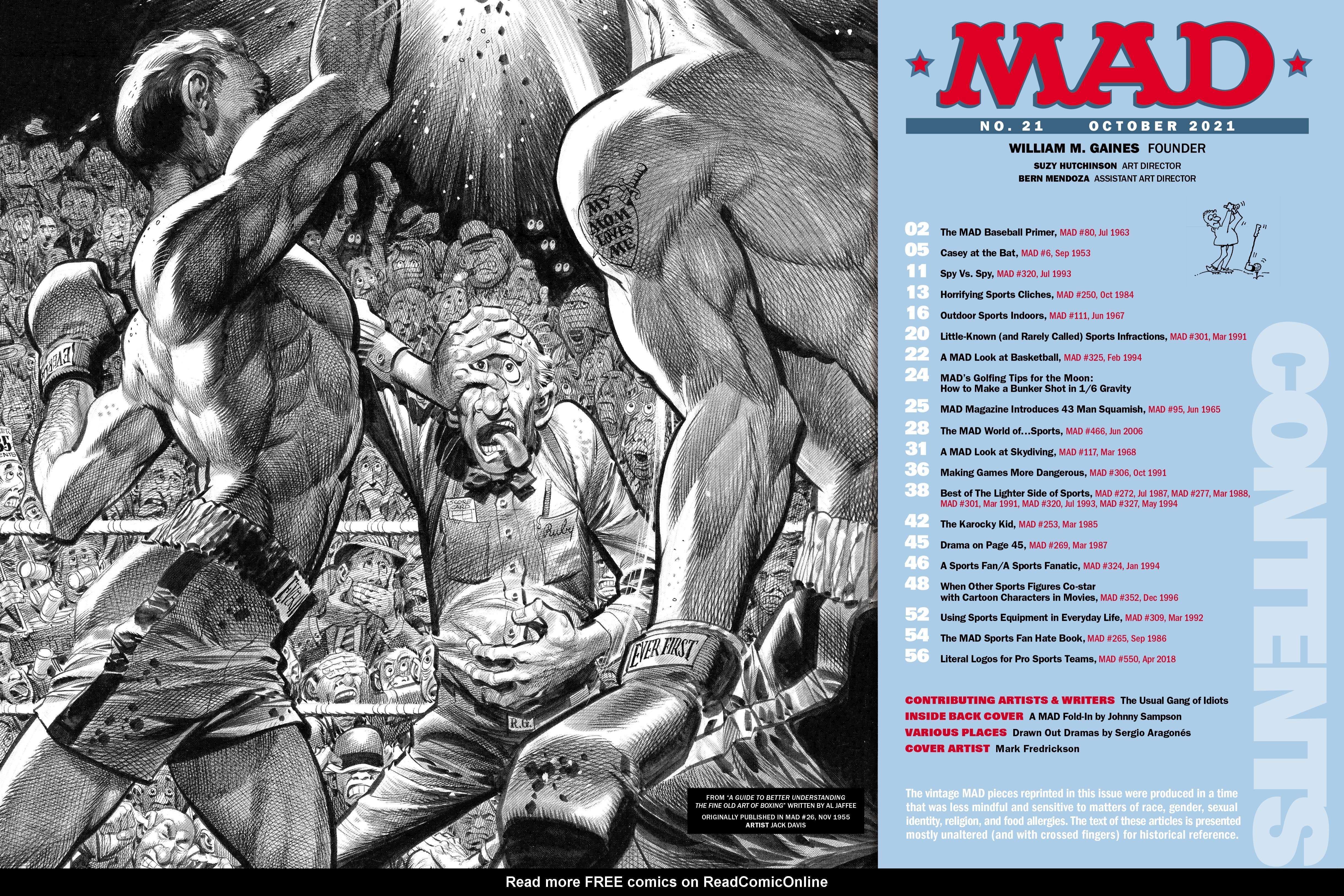 Read online MAD Magazine comic -  Issue #21 - 2