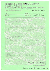 Net Lace Fabric Supplier - Hong Kong Li Seng Co Ltd