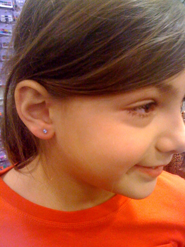 ZoesMom Zoe Getting Her Ears Pierced