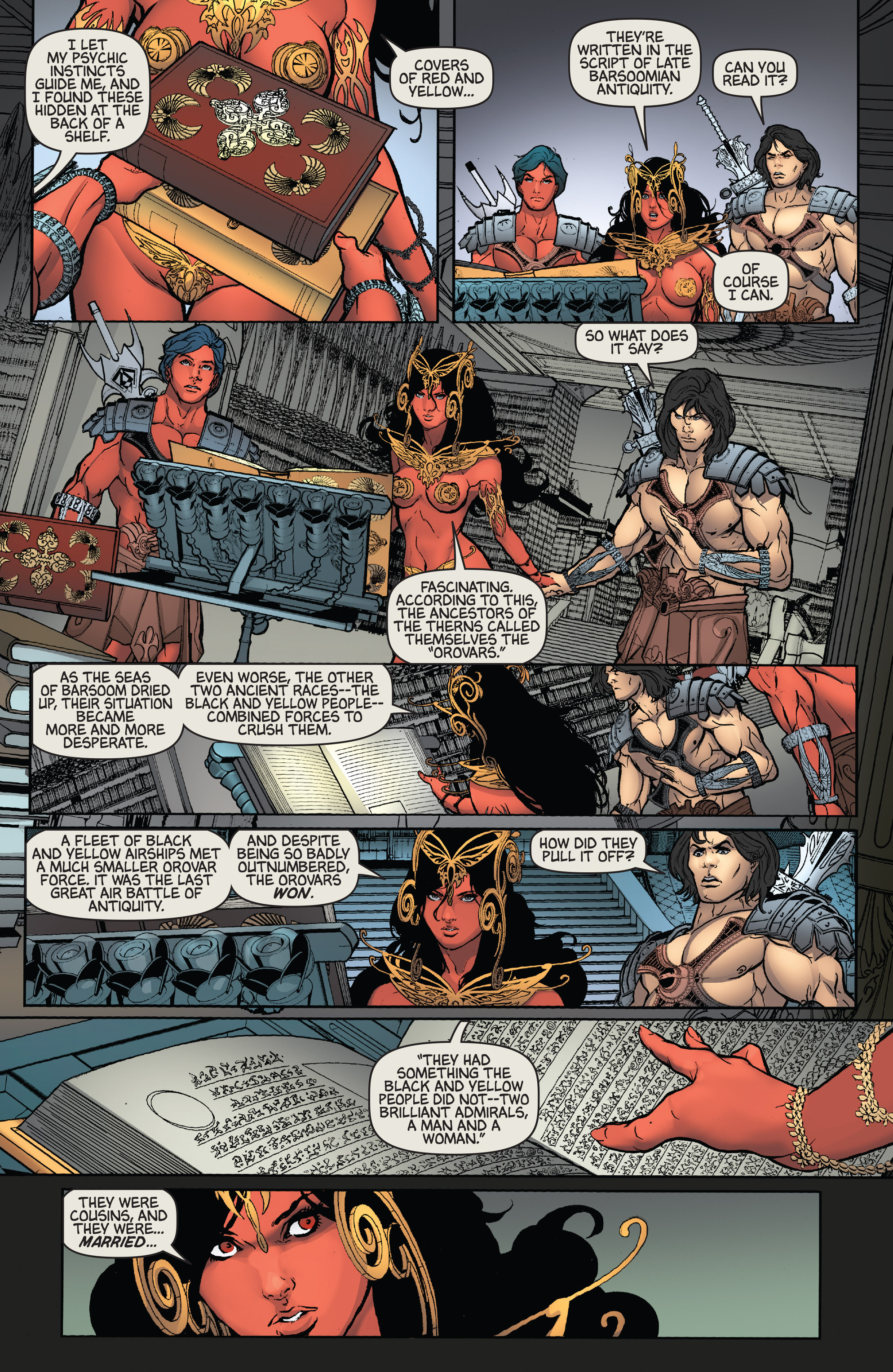 Read online Warlord of Mars comic -  Issue #33 - 16