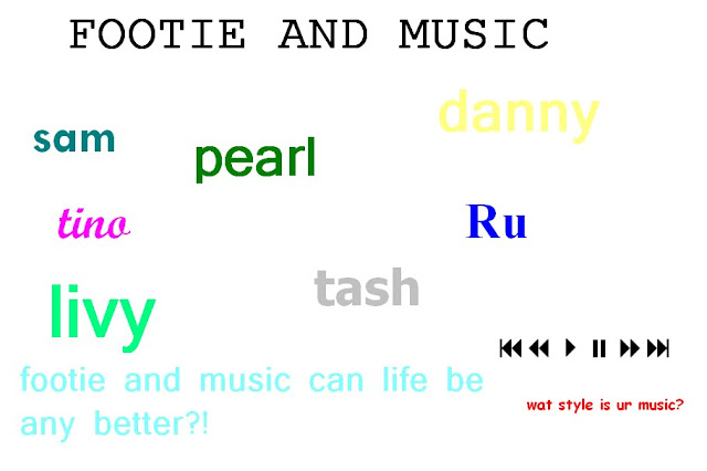FOOTIE + MUSIC