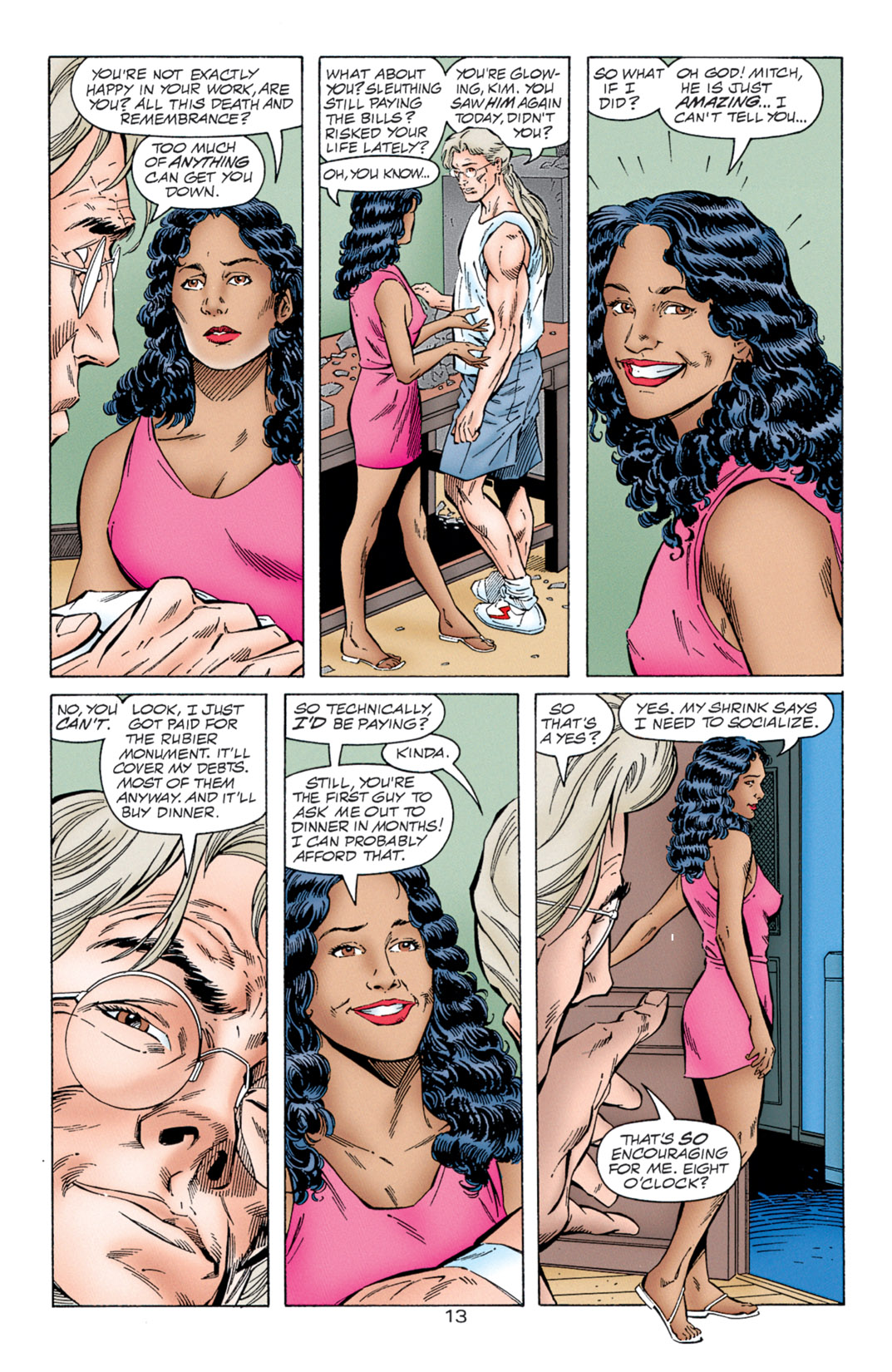 Read online Resurrection Man (1997) comic -  Issue #19 - 14