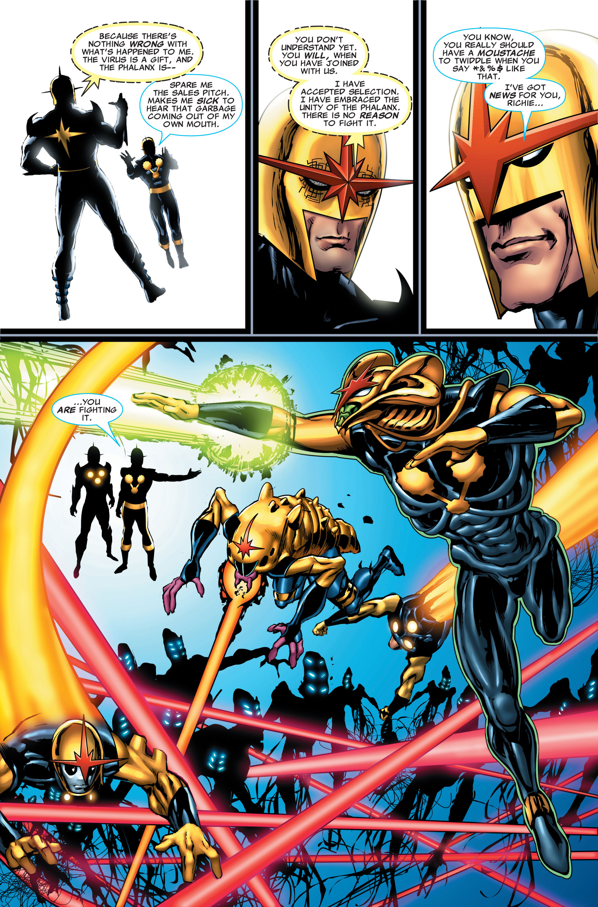 Read online Nova (2007) comic -  Issue # _TPB 1 (Part 2) - 54