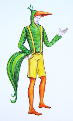 Mara Capaccioni: Vestuario de Papageno