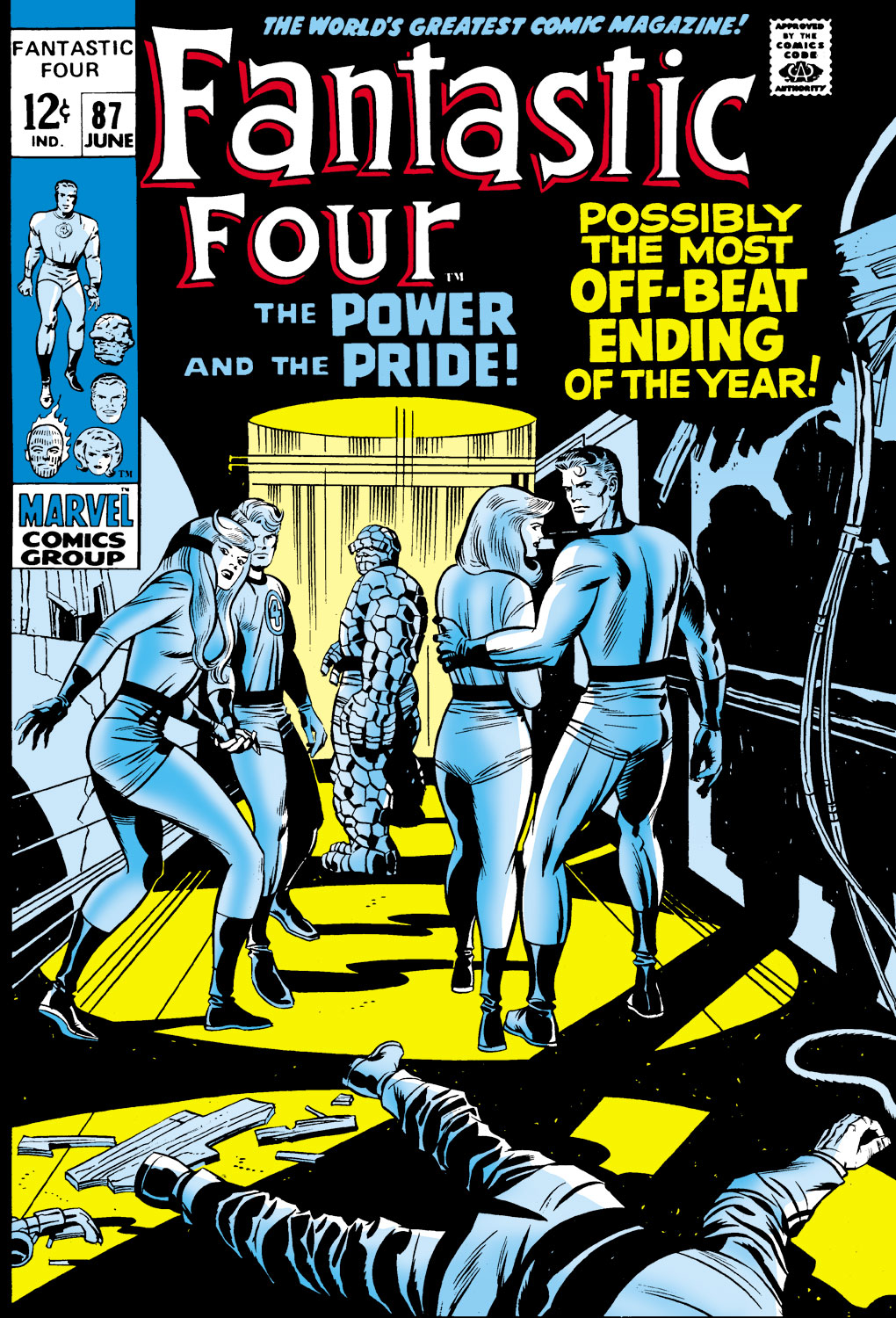 Read online Fantastic Four (1961) comic -  Issue #87 - 1