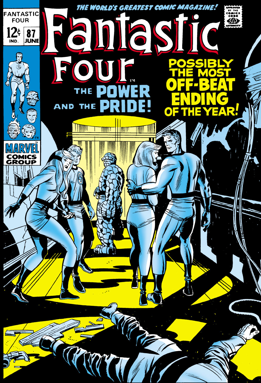 Read online Fantastic Four (1961) comic -  Issue #87 - 1