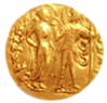 Golden coin from Maurya dynasty