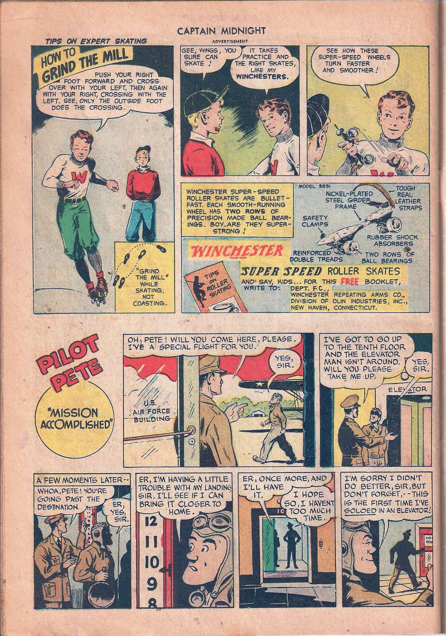 Read online Captain Midnight (1942) comic -  Issue #53 - 38
