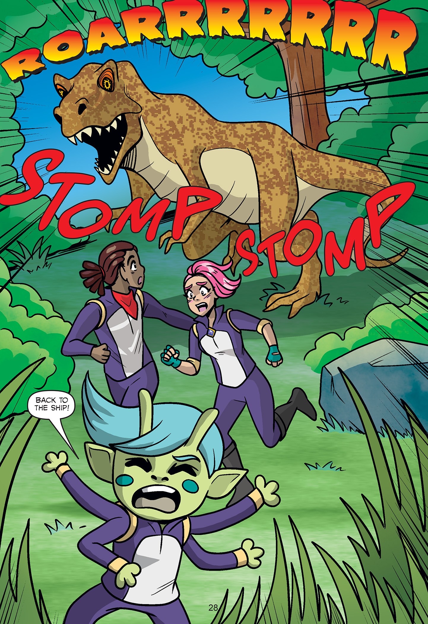 Read online Ana and the Cosmic Race comic -  Issue # TPB - 30