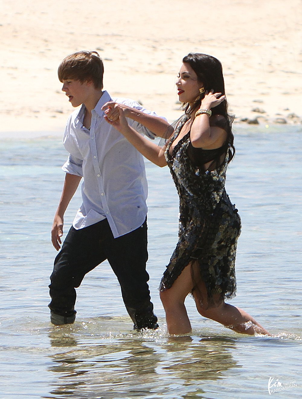 Princess Sassy's Blog June 13, 2010 Kim Kardashian and Justin Bieber